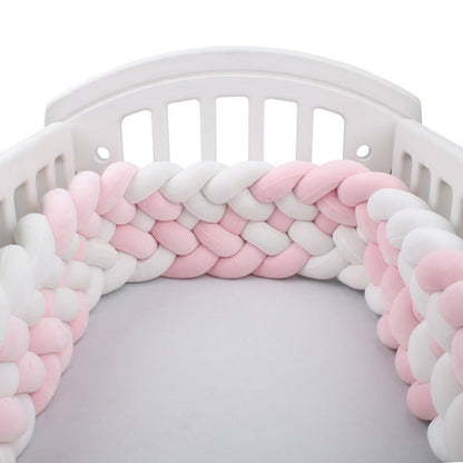 Tour de lit tressé bébé Babyride – Multicolore 6 Brins
