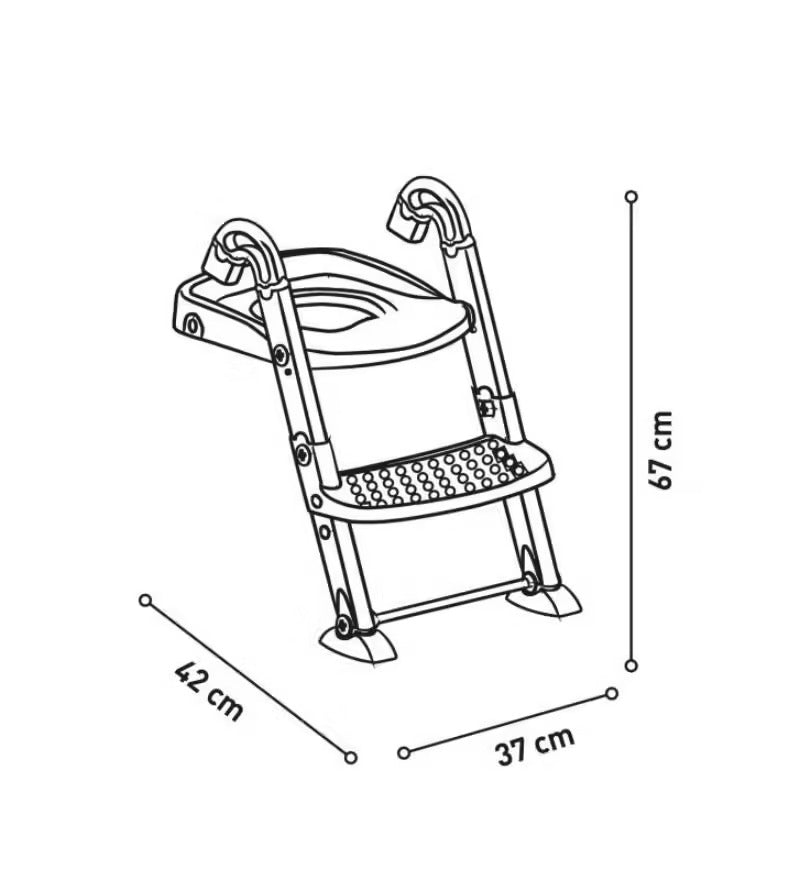 Adaptateur de toilettes pour enfant 3-en-1 Babyride