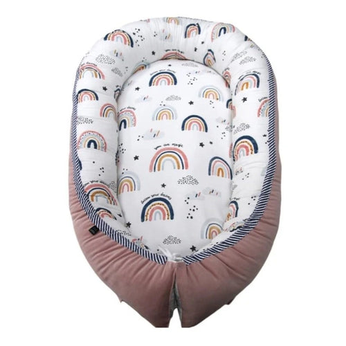 Réducteur de lit bébé – Arc-en-ciel