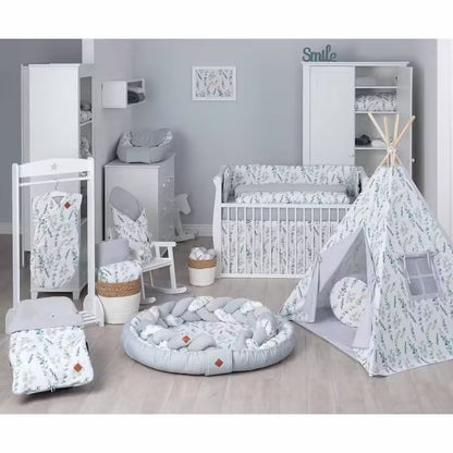Parc de jeux tapis d'éveil eucalyptus Babyride