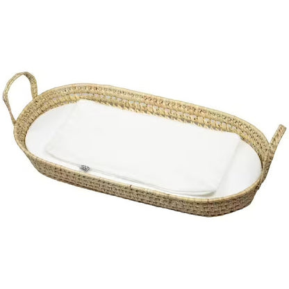 Set 4-en-1 : panier à langer avec matelas, housse et tapis nomade