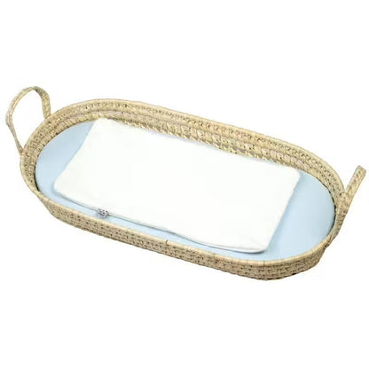 Set 4-en-1 : panier à langer avec matelas, housse et tapis nomade