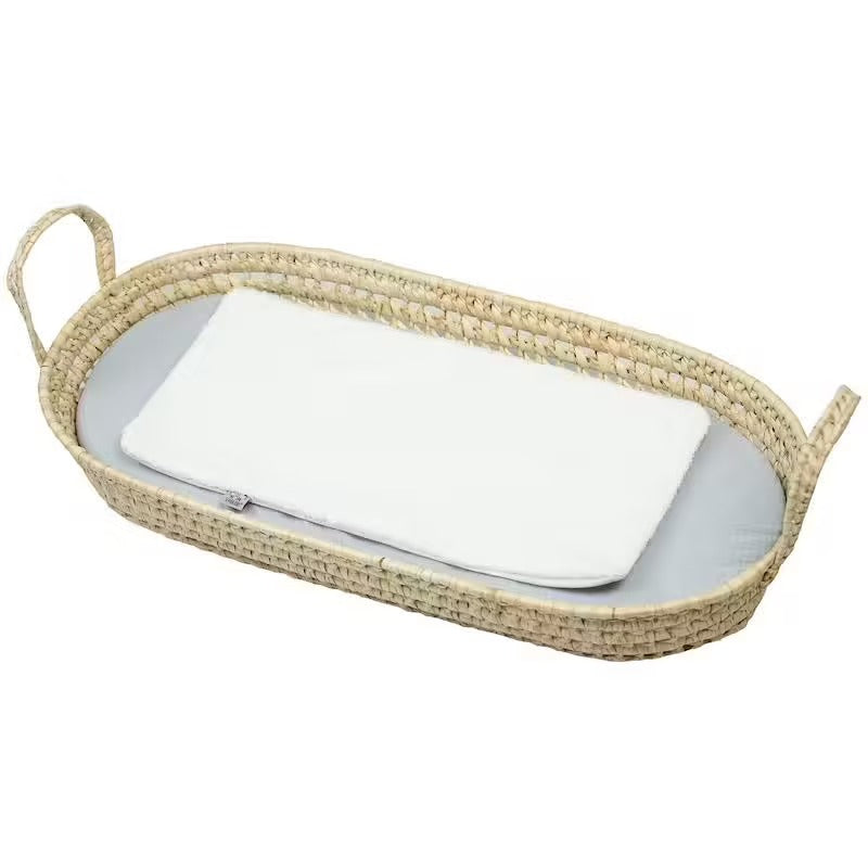 Set 4-en-1 : panier à langer avec matelas, housse et tapis nomade